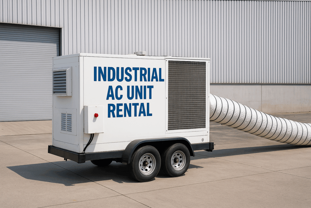 Reliable Climate Control with Industrial AC Unit Rentals for Commercial and Industrial Sites