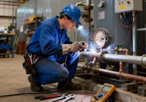 Read more about the article 24/7 Commercial Boiler Repair for Businesses | Call +1 502 384 8500
